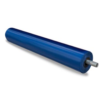 18 oz PVC Coated Polyester Tarp Roll - Blue