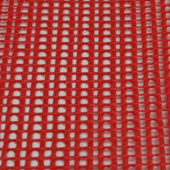 Red Mesh Safety Flag w/ wire rod: 18