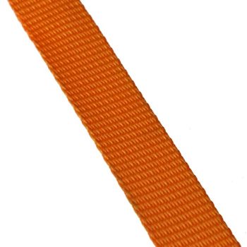 Orange Polyester Webbing - 1