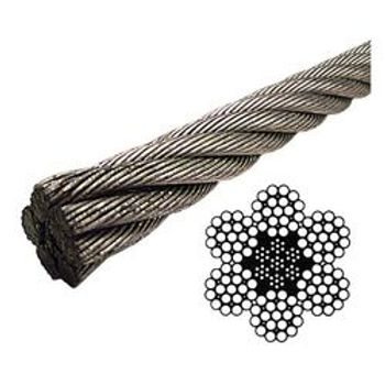 Galvanized Wire Rope EIPS IWRC - 6x19 Class - 7/16