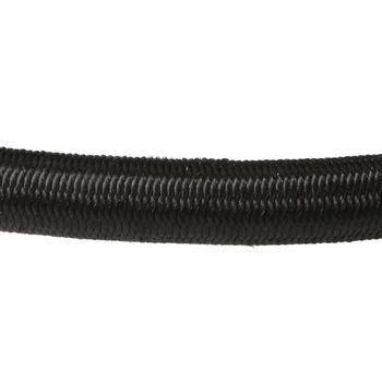 1/2''-12mm Black Polyester Shock Cord 100 ft