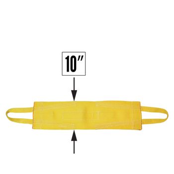 Nylon Lifting Sling - Attached Eye Wide - 10