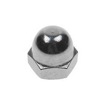 Stainless Steel Dome Nut 1/4