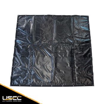 8' x 8' Windshield Protector Tarp with 4' x 4' Pad and Grommets