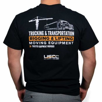 USCC Black Gildan Ringspun T-Shirt - S