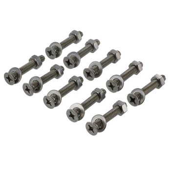 Airline-Style Track Fastener Pack 1-1/2