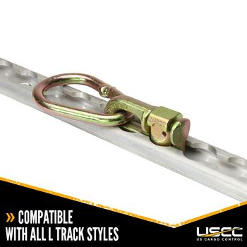 Double Stud L-track Fitting w/  Pear Link ReREtest