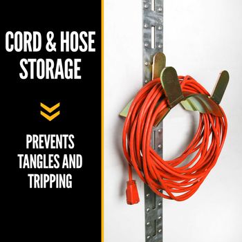 Hose and Cord Holder for E-Track Systems