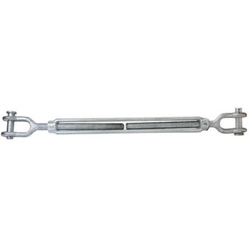 Galvanized Turnbuckle - Jaw & Jaw - 1-1/4