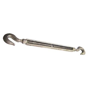 3/8 Inch x 6 Inches Galvanized Hook and Hook Turnbuckles by US Cargo Control 