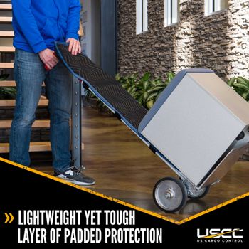 Padded Hand Truck Cover: Round Top