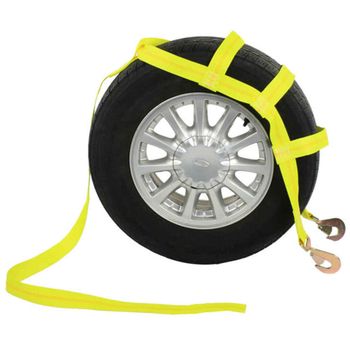 Tow Dolly Basket Strap with Twisted Snap Hooks