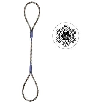 Wire Rope Sling - Single Leg  - 1/4