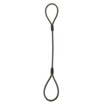 Wire Rope Sling - Single Leg  - 3/8